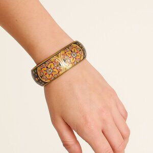 Hand-painted Bangle Bracelet Boho Work Party Casual Ethnic Holiday Lightweight